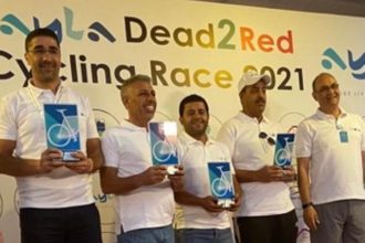 آيلة من البحر للعقبة - فريق آيلة للدراجات يحمل جوائز سباق Dead2Red Cycling Race 2021 بالعقبة