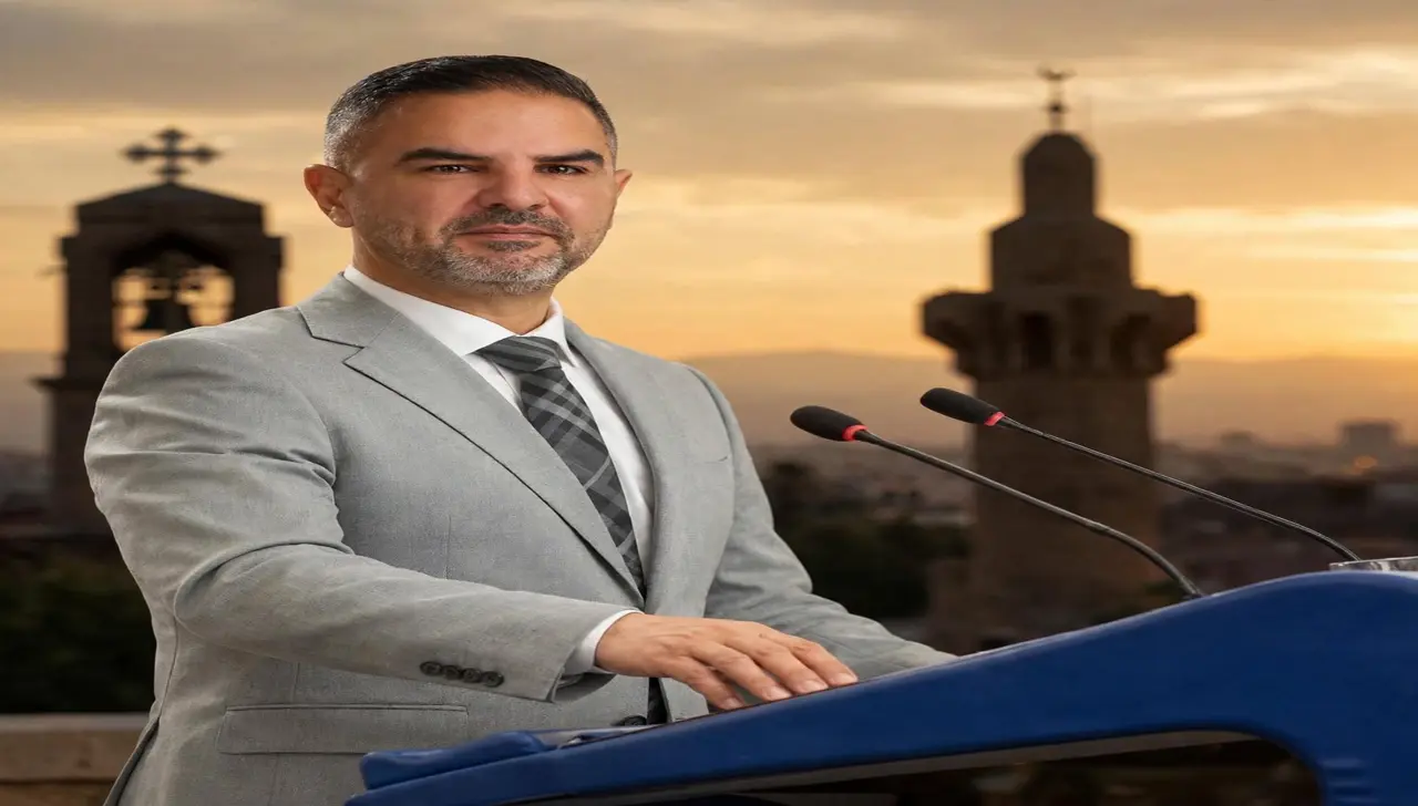 مسؤول أردني يلقي خطابا رسميا يؤكد وحدة الأردن في الكرك بعد جريمة كنيسة حمود الإرهابية والتضامن الوطني