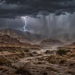 أمطار رعدية في الأردن اليوم مع برق ورعد وسيول في وديان جنوب وشرق المملكة وتحذير من الأرصاد الجوية