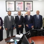 توقيع اتفاقية ربط الخريجين بسوق العمل بين وزارة العمل الأردنية وكلية التدريب المهني المتقدم.