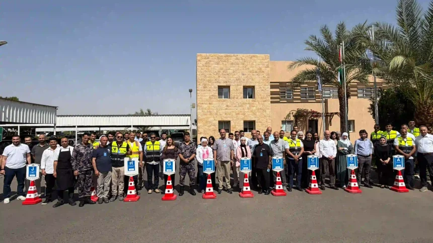 تمرين زلزال وهمي أيلة نفذته واحة أيلة مع دفاع مدني العقبة لاختبار خطط الإخلاء ورفع الجاهزية