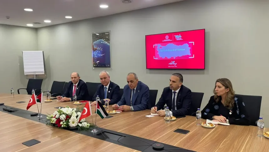 السياحة الأردنية تركيا - وزير السياحة عماد حجازين يجتمع مع هيئة الترويج التركية TGA في إسطنبول